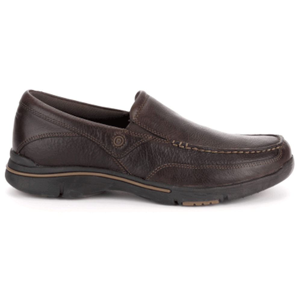 Rockport Slip-On For Mens Dark Brown - City Play Eberdon - WE8579043